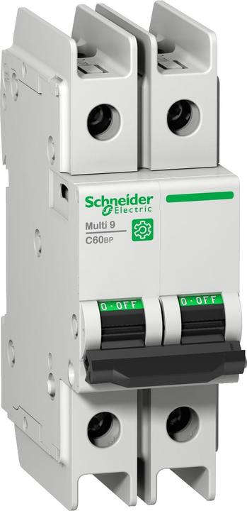 Produktbild Schneider Electric M9F42208 M9 C60BP 2P 8A C UL489 LS-Schalter