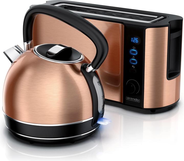 Produktbild Arendo Wasserkocher und Toaster Set (1.70 l)