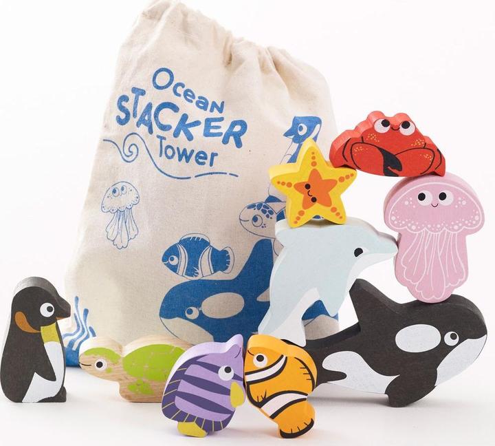 Produktbild Le Toy Van Stapelspiel Meerestiere