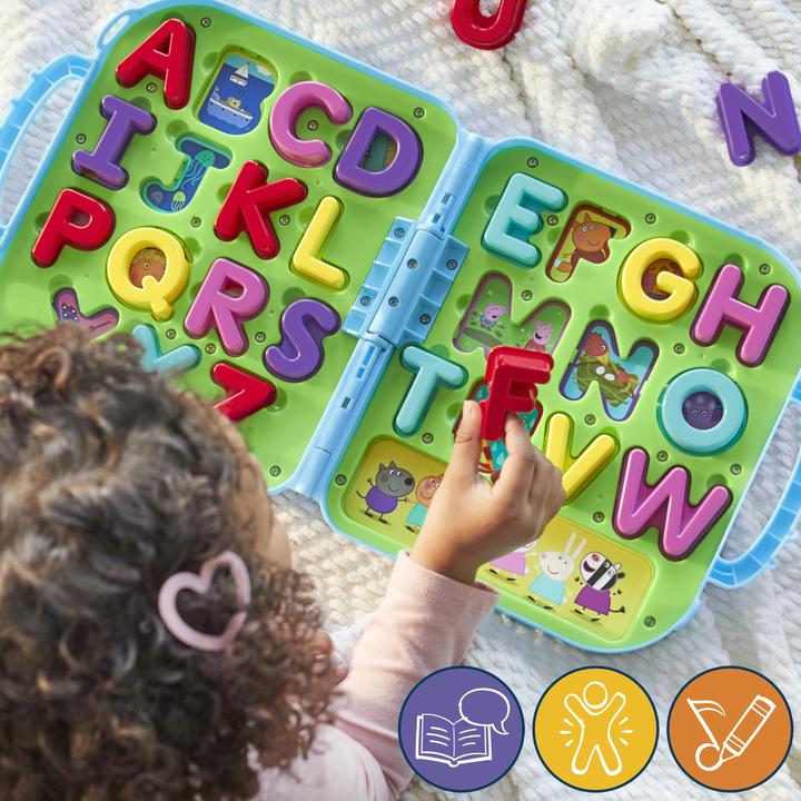 Actual product image Hasbro Peppas Letter Box, Alphabet Puzzle, Preschool Toy
