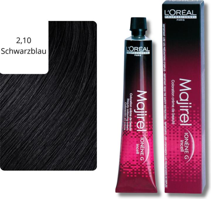 Productafbeelding L'Oréal Professionnel Majirel (2.10 Blauw Zwart)