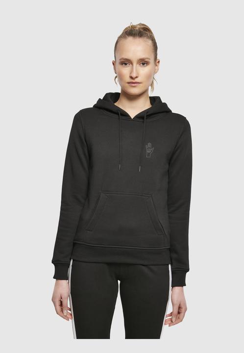 Actual product image Merchcode LadiesPeace - Scribble Hand Black Hoody - 161483 (S)