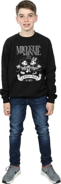 Produktbild Disney Mickey And Minnie Mouse Great Pair Sweatshirt Jungen (140, 146)