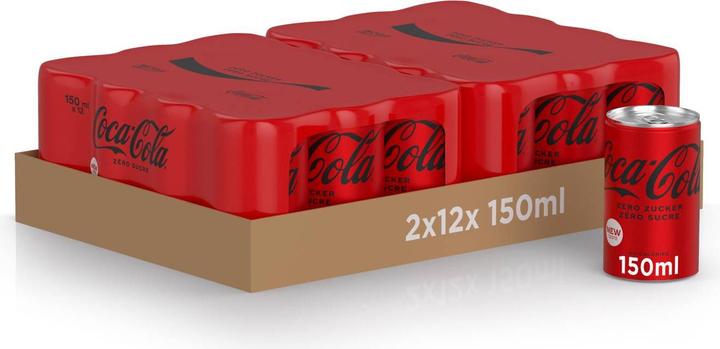 Immagine prodotto Coca Cola Zero (24 x 15 cl)