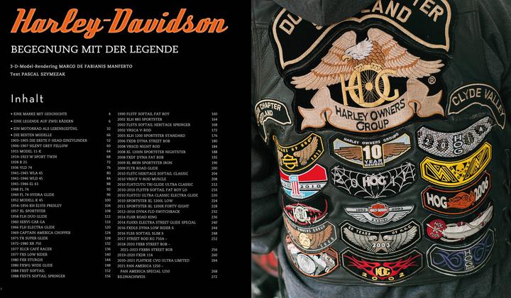 Produktbild Harley-Davidson. Begegnung mit der Legende (Deutsch, Pascal Szymezak, Dietmar Schmitz, Marco De Fabianis Manferto, 2024)