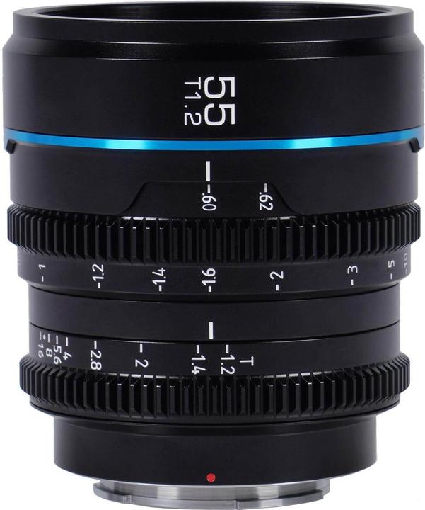 Actual product image Sirui Nightwalker Series 55mm T1.2 S35 Manual Focus Cine Lens (Sony E, APS-C / DX)