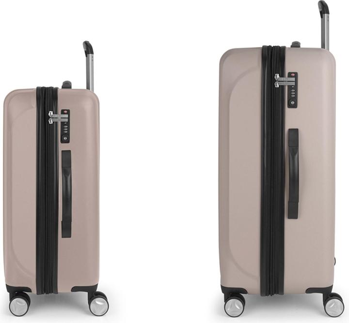 Actual product image Gabol Ocean 4-wheel suitcase set 2-piece with expansion fold (200 l, XL (from 140l))