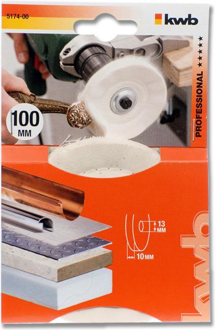 Actual product image kwb Buffing wheel 100mm