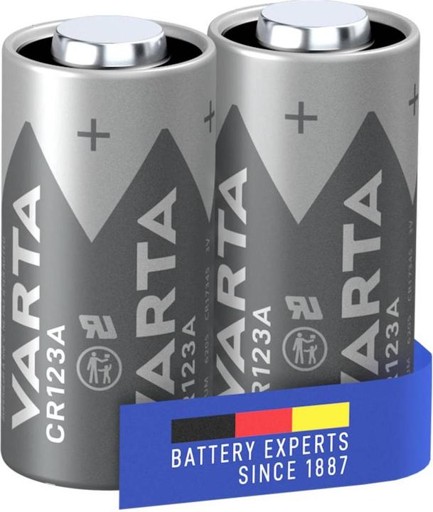 Productafbeelding Varta Foto Lithium (2 Pcs., CR123A, 1430 mAh)