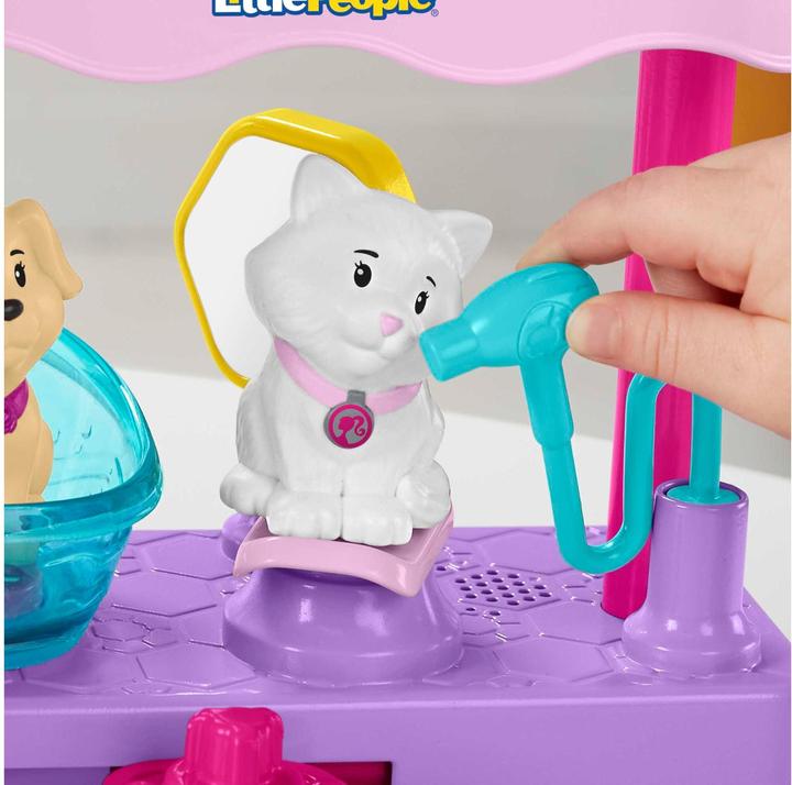 Actual product image Fisher-Price Little People Barbie Tierstation Spielset
