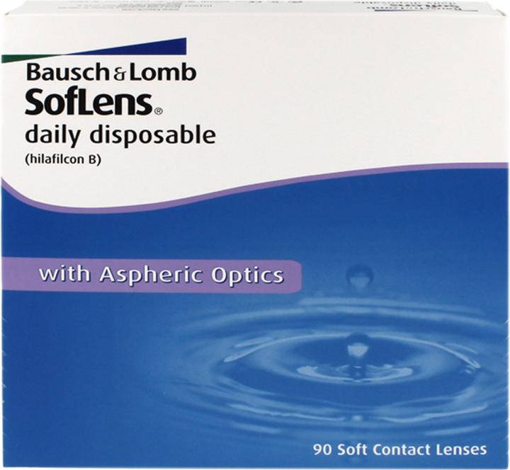 Produktbild SofLens daily disposable (90 Stück, Tageslinse, Sphärisch)