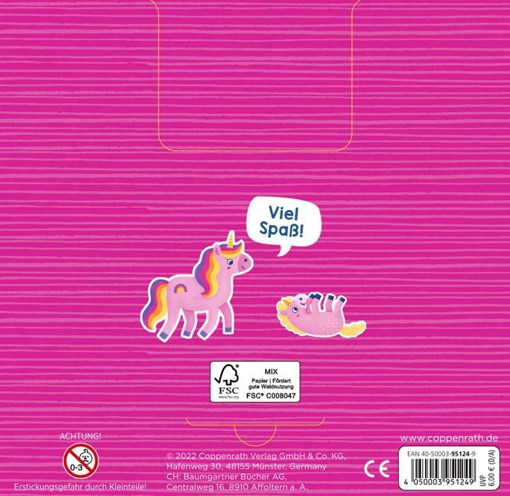 Image du produit Die Spiegelburg Mini univers de stickers Licornes scintillantes