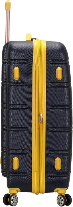 Actual product image Rockland 3-teiliges Melbourne Hartschalen-Koffer-Set (93.60 l, Hand luggage (up to 50 litres), M (50 - 90l), L (90 - 115l))