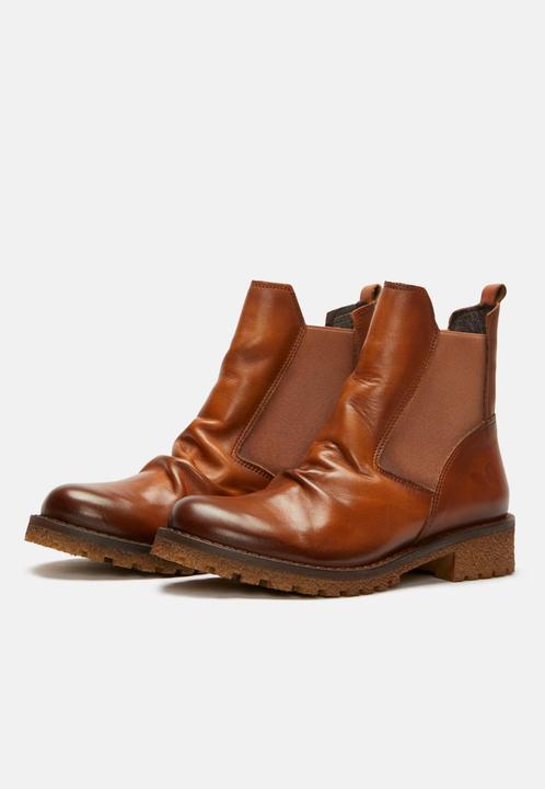 Produktbild Felmini Die Chelsea-Stiefelette Caster C801 von hat ein Obermaterial aus Glattleder mit einem elasti (41)