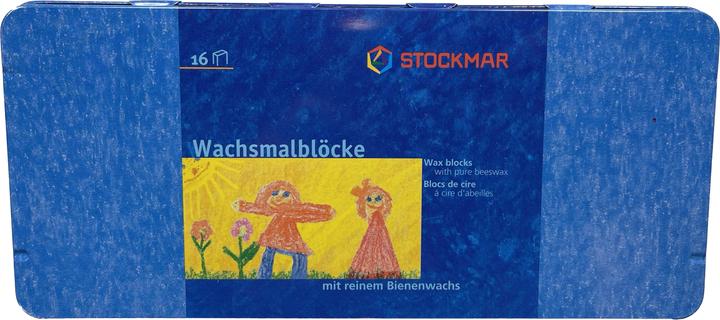 Produktbild Stockmar Wachsmalblock (Mehrfarbig, 16 x)