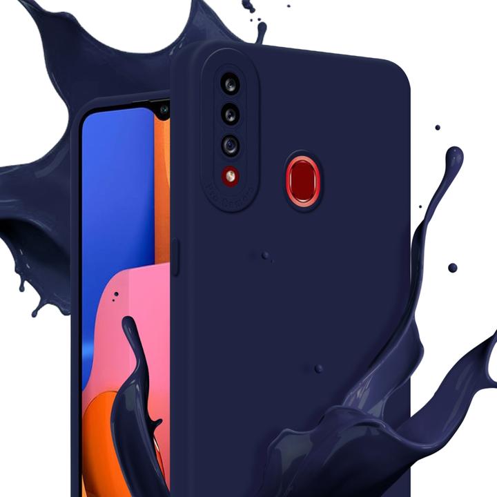 Actual product image Cadorabo Case for Samsung Galaxy A20s in TPU Fluid LM162 Style (Samsung Galaxy A20s)