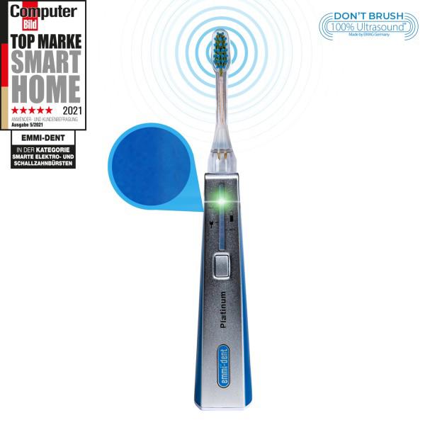 Image du produit Emmi-dent Brosse à dents à ultrasons Platinum Blue (Brosse à dents ultrasonique)