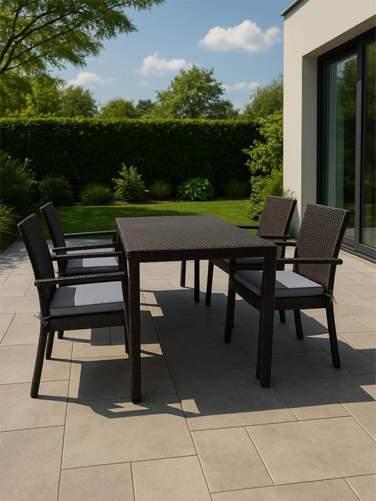 Actual product image Aspero 4 Stuhlkissen 40x40 cm Lucca - 9691 (40 x 40 x 5 cm)