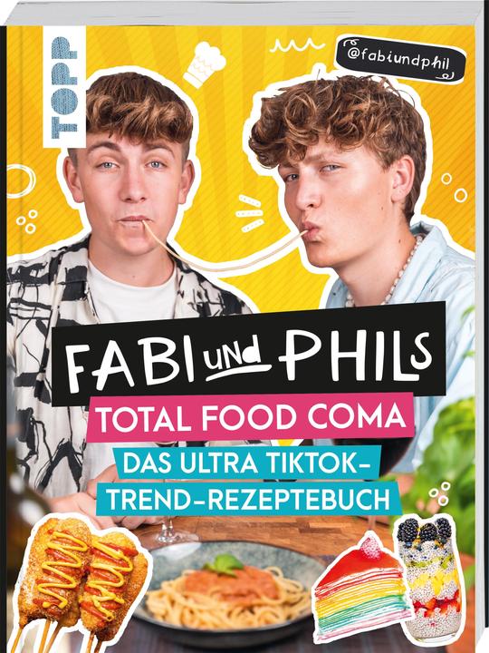 Immagine prodotto Fabi und Phils Total Food Coma -Das ultra Tiktok Trend-Rezeptebuch (Tedesco, Fabi e Phil, 2022)