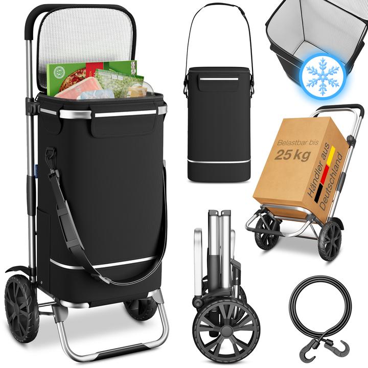 Einkaufstrolley mit Kühlfunktion