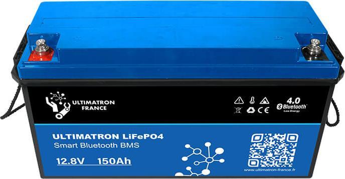 Image du produit Ultimatron UBL-12V-150Ah Batterie d'alimentation LiFePO4 (12 V, 150 Ah)