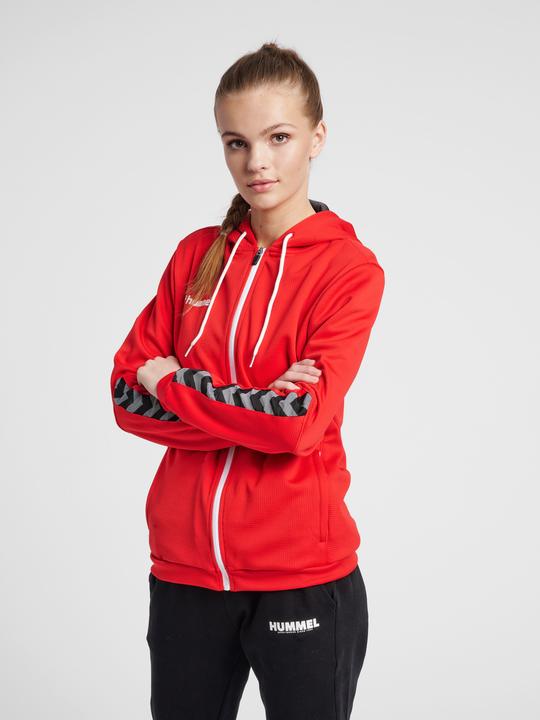 Actual product image hummel Authentic Poly Zip Hoodie Woman (XS)
