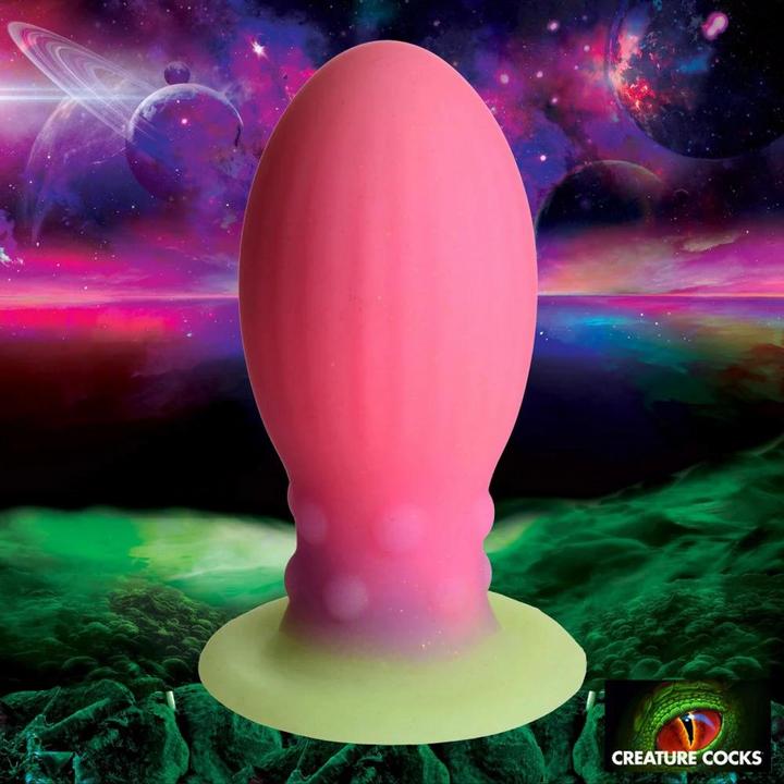 Produktbild Creature Cocks Xeno Egg - Glow in the Dark - Silicone Egg