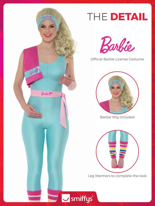 Produktbild Smiffys Barbie: 90er Jahre - Fitness-Barbie (36, 37, 38)