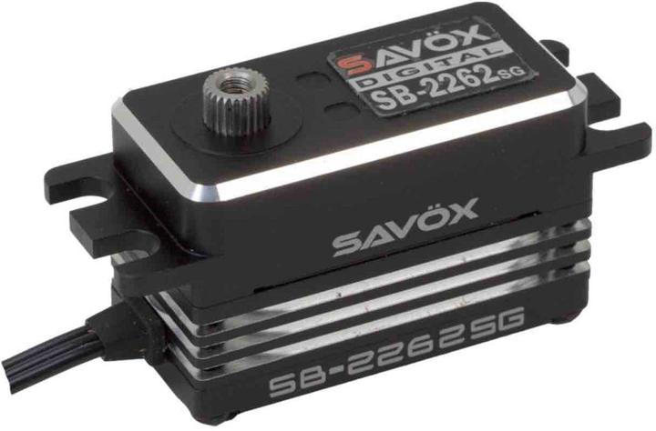 Actual product image Savöx sb-2262sg (8.4v/30kg/0.065s) digital hv low profile servo black line