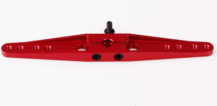 Produktbild Kuza Servohebel 2-Arm Futaba 25T 100/88/72/ 60mm 4" M3 Heavy Duty V2 Aluminium