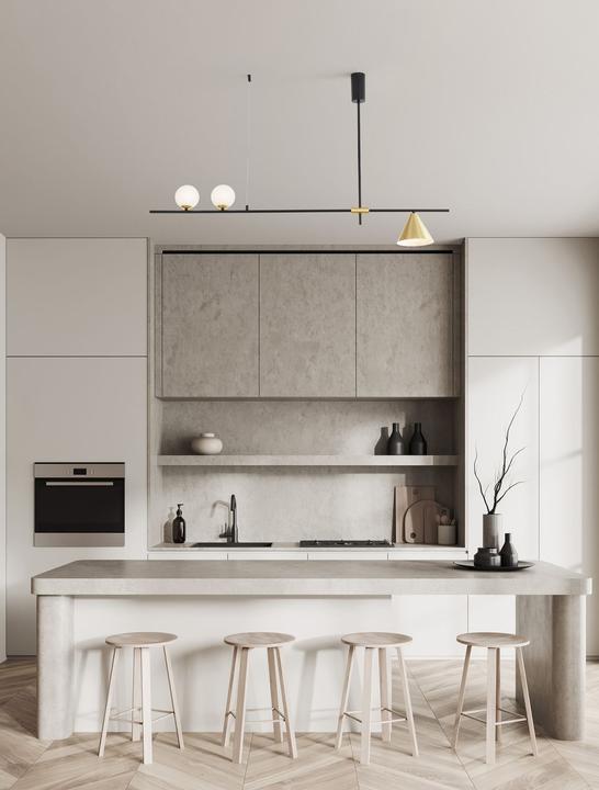 Actual product image Nova Luce SWAY pendant light E27 triple gold 123x15x70cm dimmable 9501237