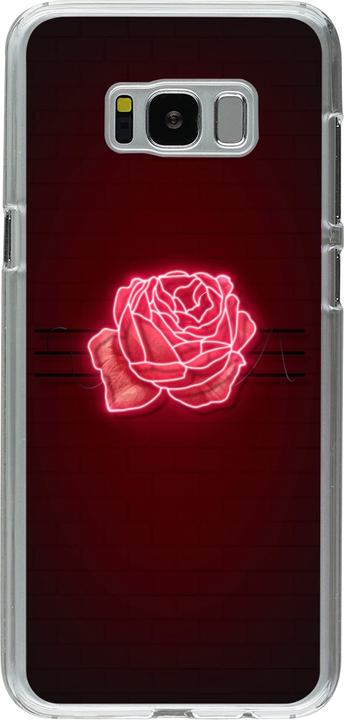 Immagine prodotto PhoneLook Copertina trasparente Primavera 23 rosa neon (Samsung Galaxy S8+)