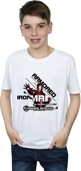 Produktbild Avengers Iron Man Armoured Avenger TShirt Jungen (140, 146)