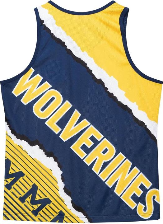 Image du produit Mitchell & Ness M&N JUMBOTRON Basketball Jersey Tank University Of Michigan (XXL)