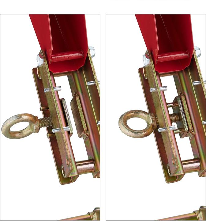 Actual product image Relaxdays Sawhorse chainsaw holder (88 cm, 73 cm)