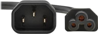 Image du produit Eaton CÂBLE D'ALIMENTATION C14 À C5 H05VV-F (2 m, C14, C5)