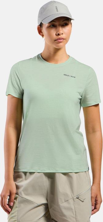 Actual product image Odlo Women's X Pow Merino Tencel T-Shirt Crew Neck S/S (S)