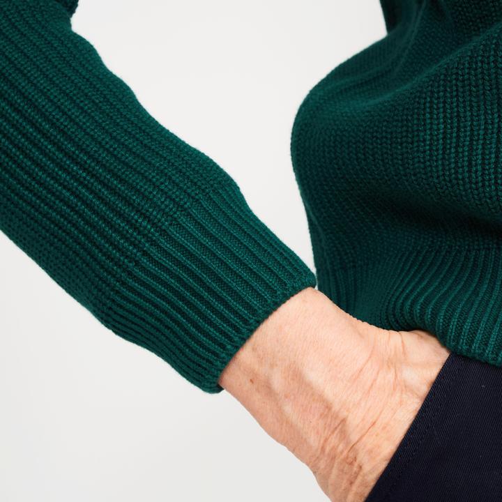 Actual product image Inesis Women's golf half-zipped pullover - MW500 green (M)