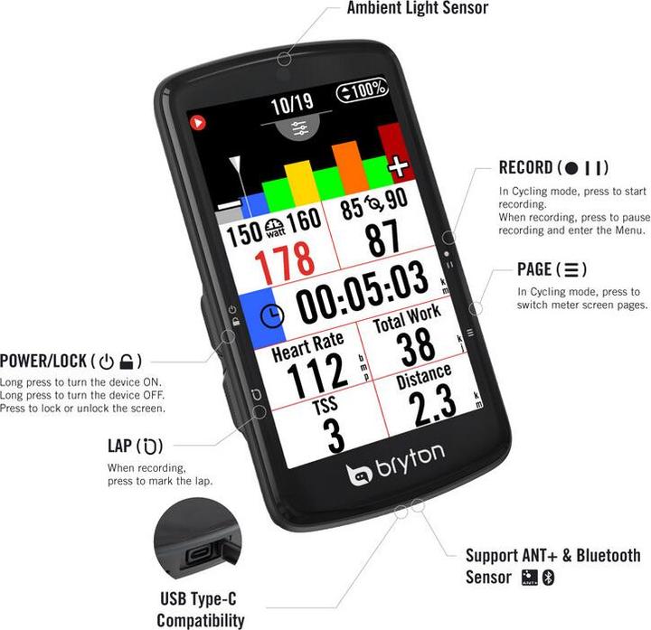 Produktbild Bryton Rider S810 E