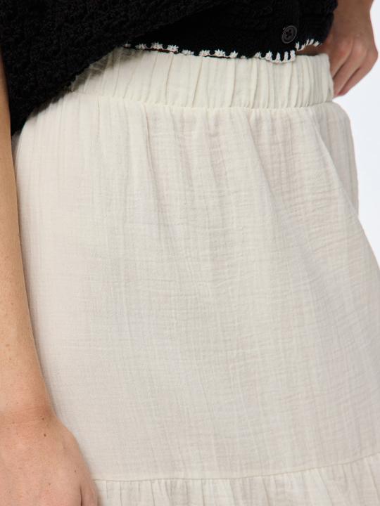 Produktbild Pieces Pcsikka Hw Maxi Skirt Wvn Noos (S)