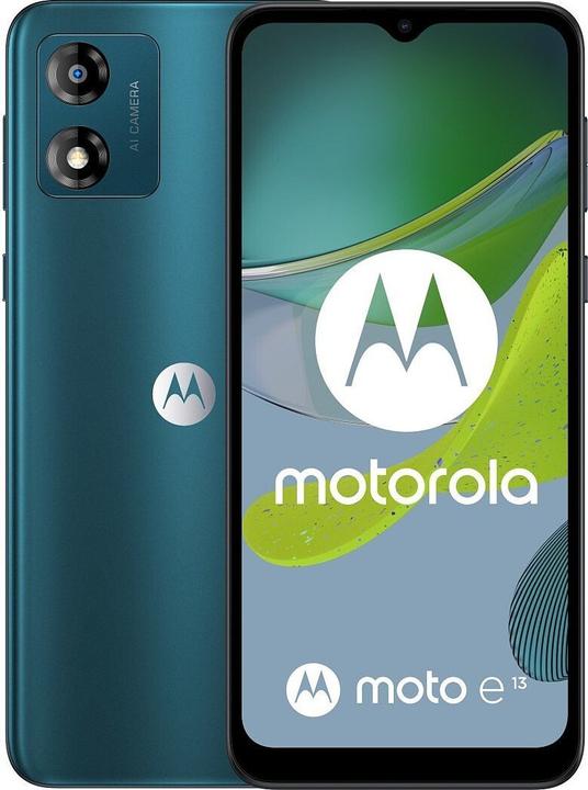 Motorola Moto E 13 16,5 cm (6,5 pouces) Dual-SIM Android 13 Go Edition 4G USB Type-C 2 Go 64 Go 5000 mAh Vert (64 Go, Vert Aurora, 6.50", Double SIM, 13 Mpx, 4G)