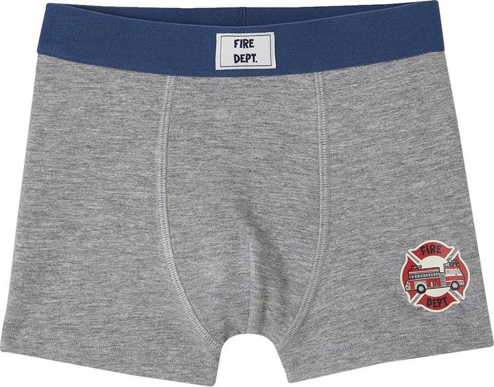 Image du produit Vertbaudet Lot de 5 boxers garçon en coton bio, pompier (140, Pack de 5)