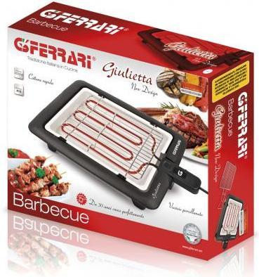 Immagine prodotto G3 Ferrari G10024 barbecue per l'aperto e bistecchiera Grill Da tavolo Elettrico Nero 2000 W