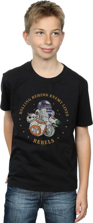 Produktbild Star Wars The Rise Of Skywalker Rolling Behind Enemy Lines TShirt Jungen (128)