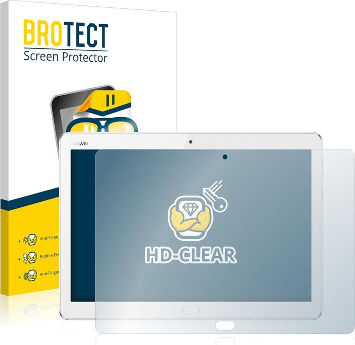 Produktbild BROTECT Schutzfolie Displayschutz Displayschutzfolie Folie Klar Transparent (2 Stück, MediaPad M3 Lite 10.1)