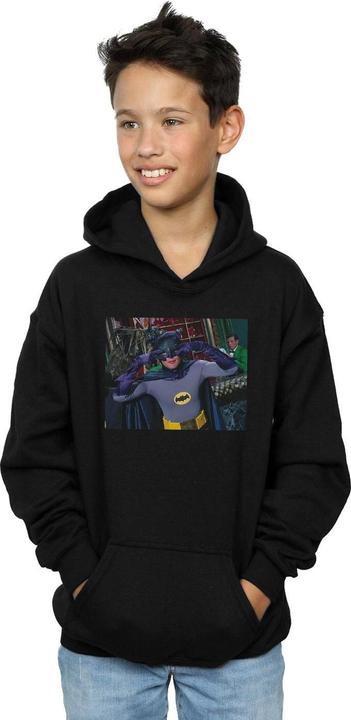 Actual product image Boys Batman TV Series Batdance Photo Hoodie (140, 146)
