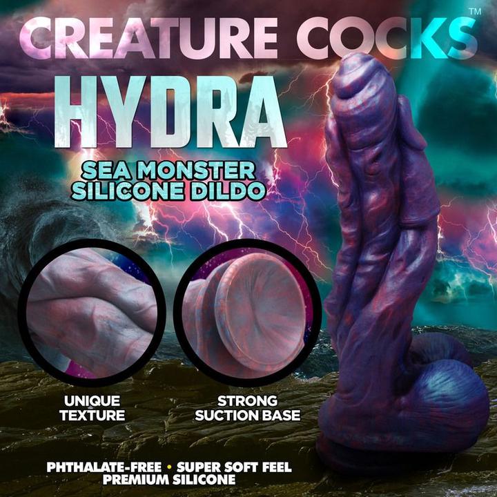 Produktbild Creature Cocks Hydra Seeungeheuer Silikon Dildo