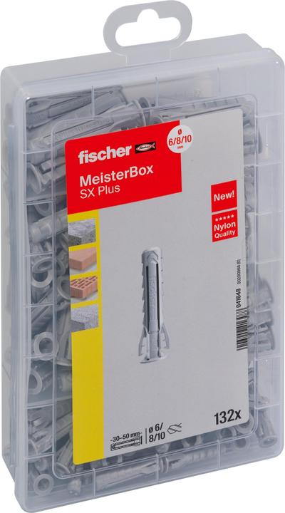 Image du produit Fischer Meister-Box Chevilles SX (132 pcs)