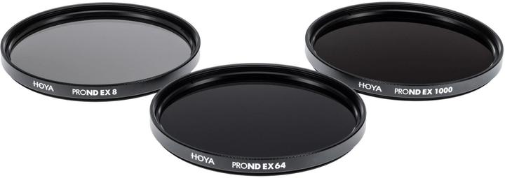 Hoya PRO ND EX Filter Kit 8/64/1000 (52 mm, Filtri grigi, 52 mm)