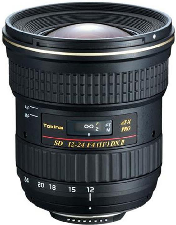Tokina AT-X 124 AF PRO IF DX II, 12-24mm, f/4, Canon (Canon EF-S, APS-C / DX)